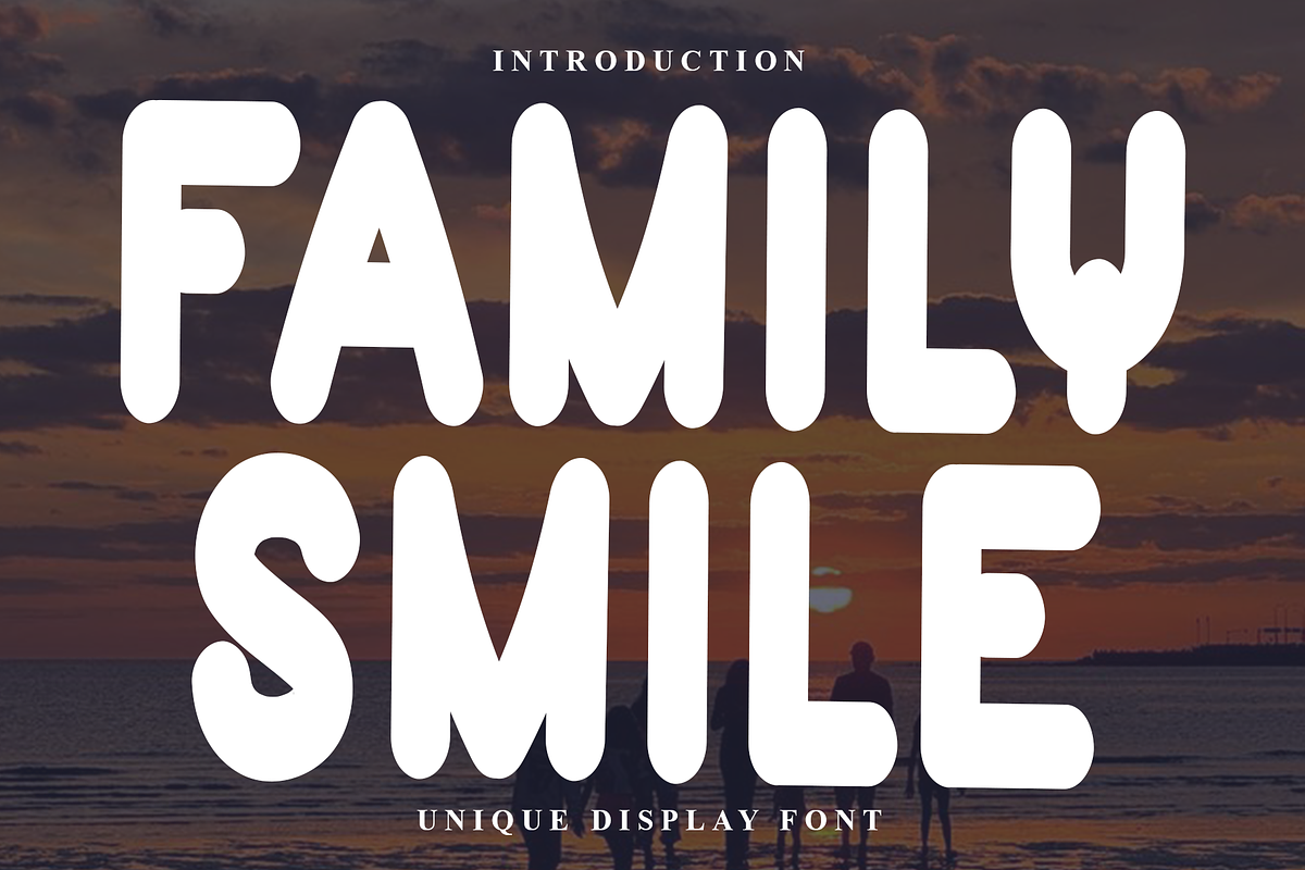 Family Smile, a Script Font by FreshTypeINK (Photo 1 of 8)