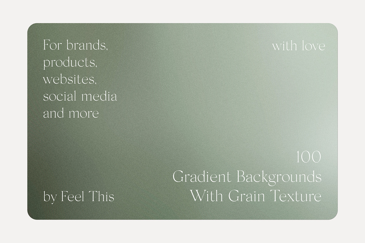 100 Gradient Backgrounds Textures, an Object Graphic by Feel This