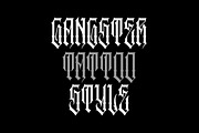Eastside | Blackletter font, a Blackletter Font by Muntab_Art (Thumbnail 6 of 7)