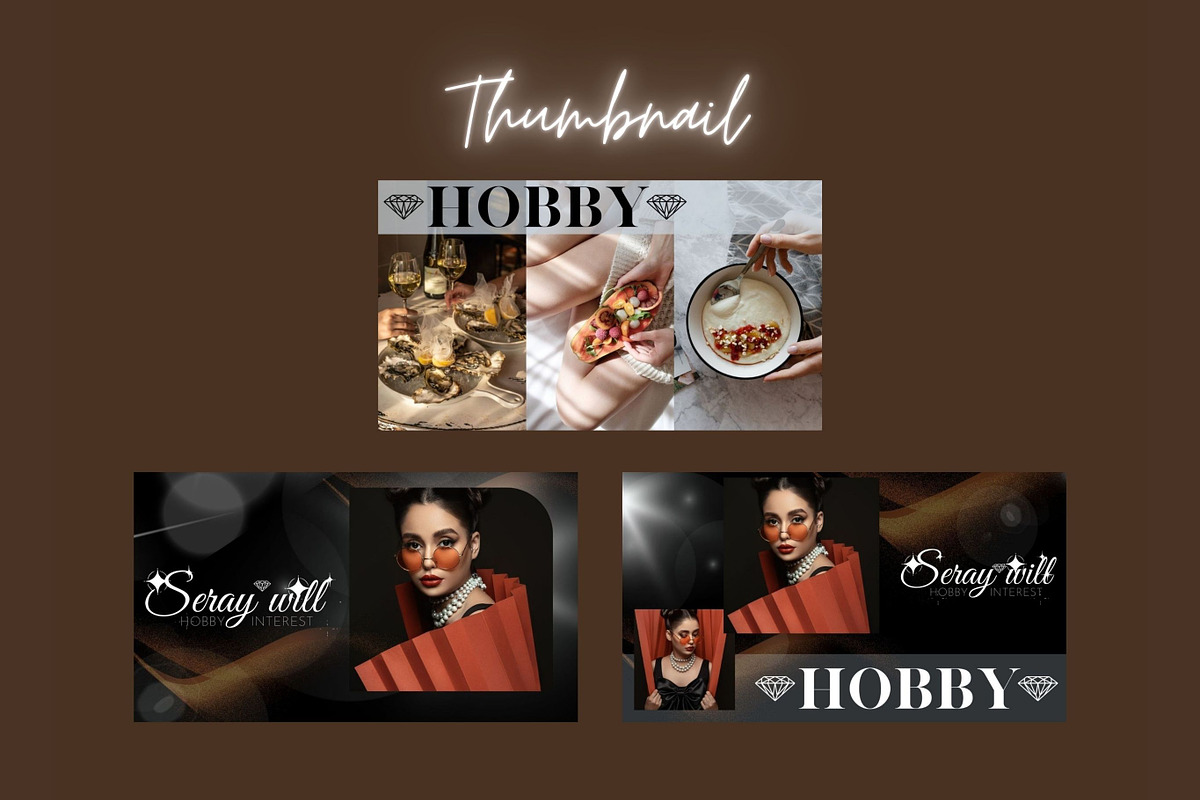 Editable YouTube Branding Kit, a Social Media Template by Jaboor Magics (Photo 4 of 8)