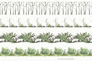 Woodland animal watercolor set, an Animal Illustration by Love Watercolor Store (Thumbnail 11 of 15)