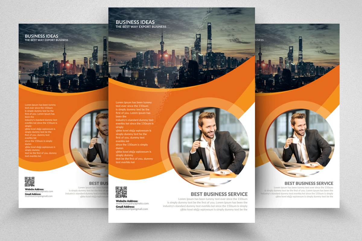 100 Business Flyers Mega Bundle, a Flyer Template by Design Up (Photo 2 of 100)