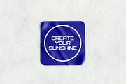 Sticker Mockup, a Merchandise Mockup by SLAB! Design (Thumbnail 4 of 7)