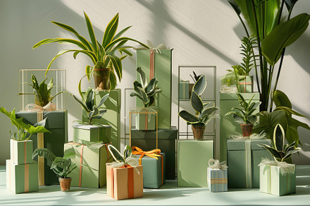 A collection of various house plants, a Photo by Iftikhar Alam