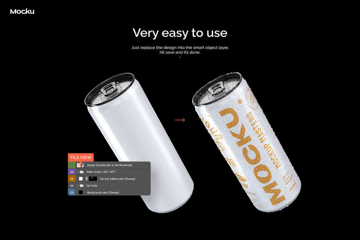 25cl Can - Photoshop Video Mockup, a Packaging Mockup by Mocku (Photo 4 of 12)