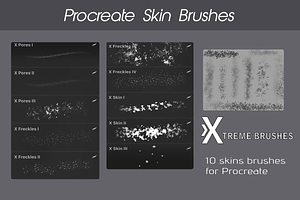 Procreate Skin Brushes