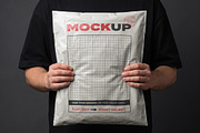 Poly Mailer Plastic Bag Mockups, a Packaging Mockup by Luuqas Design (Thumbnail 1 of 3)