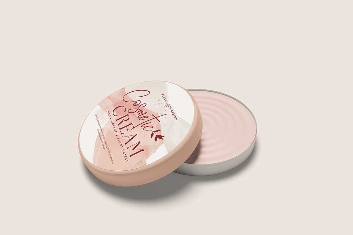 Cosmetic Cream Mockup, a Product Mockup by bimockup (Photo 2 of 6)