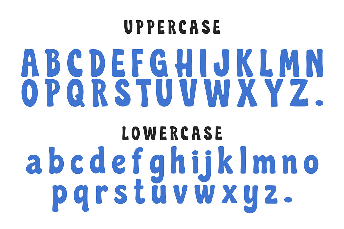 Chocoblop– Food Playful Display Font, a Handwritten Font by decographstud (Photo 6 of 7)