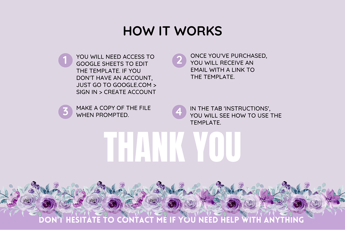 Wedding Planner Google Sheets, a Templates & Theme by SunshineStudioBoutique (Photo 10 of 10)