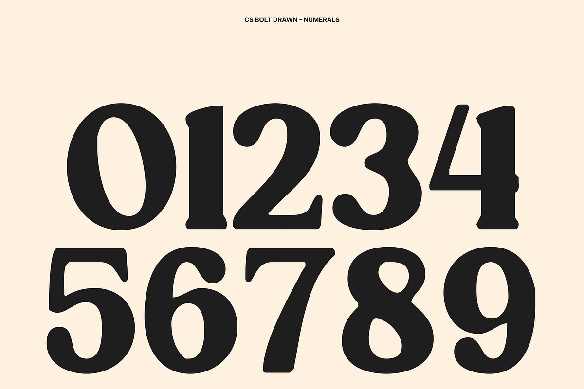 CS Bolt Drawn, a Serif Font by Craft Supply Co. (Photo 5 of 8)