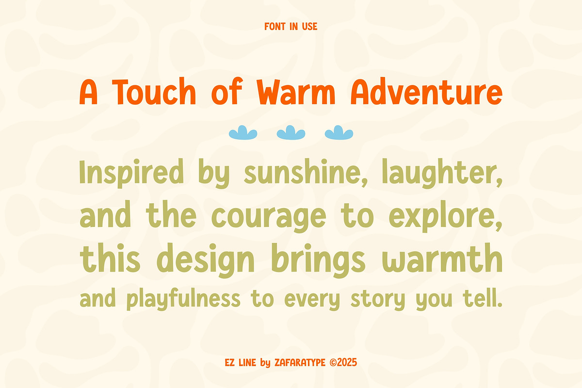 EZ Arvent, a Sans Serif Font by Zafara Studios (Photo 2 of 6)
