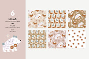 Lilas, a Pattern Graphic by Muriel Petitpattern (Thumbnail 2 of 6)