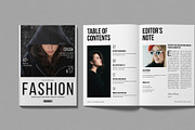Fashion Magazine Template, a Magazine Template by Work-Envance (Thumbnail 2 of 7)