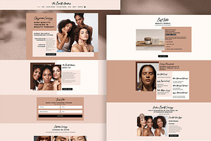 Wix Beauty Website Template