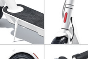 Electric Scooter Mockups Set, an Advertising Mockup by rebrandy (Thumbnail 6 of 8)