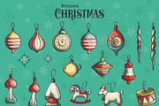 Nostalgic Christmas Mega Bundle, a Seasonal Illustration by Nearbirds (Thumbnail 4 of 12)