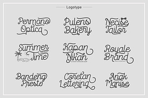 Routerline - Script Monoline Font