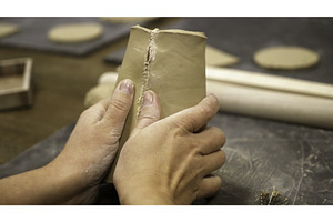Hands Skillfully Shaping Clay The, an Arts & Entertainment Photo by Media Whale Stock