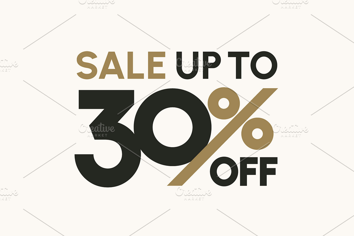 Sale up to 30% off sign., a Background Graphic by lettett (Photo 2 of 3)