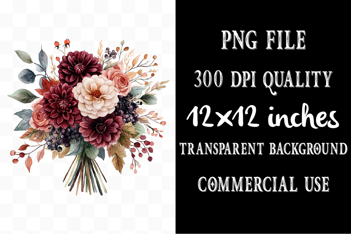 Wedding Flowers Clipart, an Illustration by Designking (Photo 4 of 5)