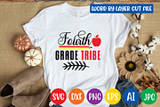 Fourth Grade Tribe Svg Cut File, an Object Graphic by CrexoraLab (Thumbnail 1 of 3)