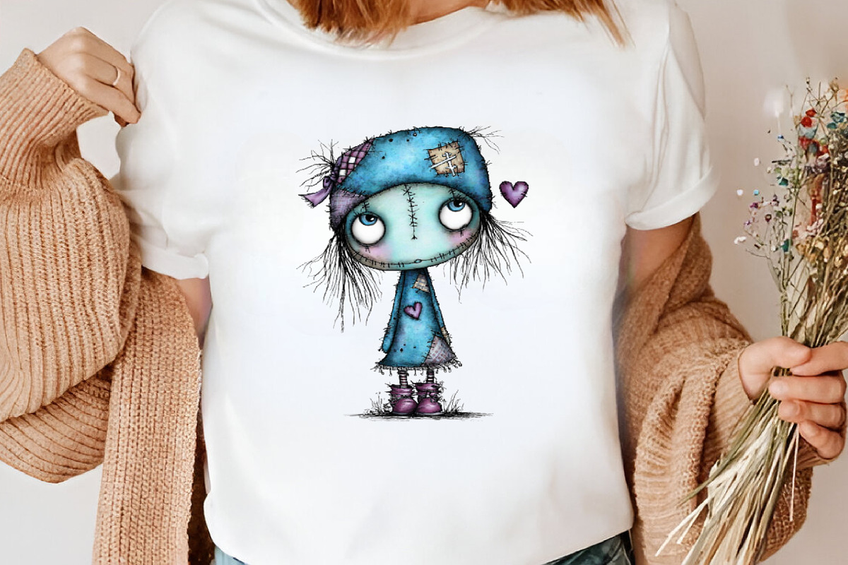 Whimsical Voodoo Doll Clipart Bundle, an Illustration by Canvas Craft (Photo 6 of 7)