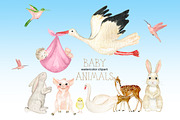 Baby Crest Creator Watercolor, an Illustration by LABFcreations (Thumbnail 8 of 32)