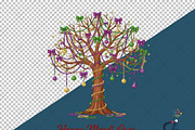 Coquette Mardi Gras Tree Png, an Illustration by Creative Art (Thumbnail 6 of 6)