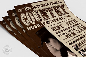 Country Live Flyer Template V7