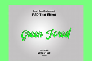 Gel Text Effect