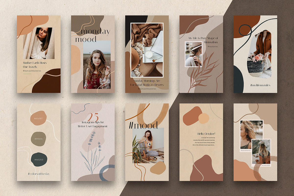 Natural Spring & Instagram Elements, an Illustration by SilverStag Type Foundry (Photo 21 of 39)