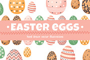 Painted Easter eggs, a Seasonal Illustration by Torontotokio (Thumbnail 1 of 3)