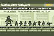 Gameboy Action Game Pack 2, a Graphic by Fassous game assets (Thumbnail 2 of 3)