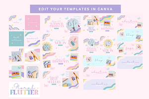 Pastel Shopify Website Banners