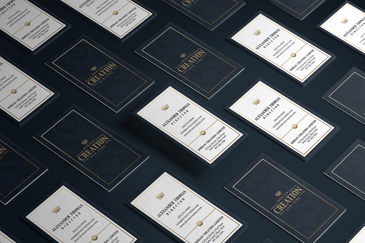 Elegant Business Card, a Business Card Template by Marvel (Photo 2 of 4)