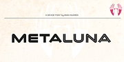 Metaluna, a Sans Serif Font by Device (Thumbnail 5 of 5)