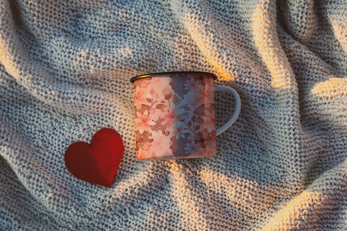 Bohemian Botanicals Neutral Pattern, a Pattern Graphic by Little Creative Scribbles (Photo 7 of 8)