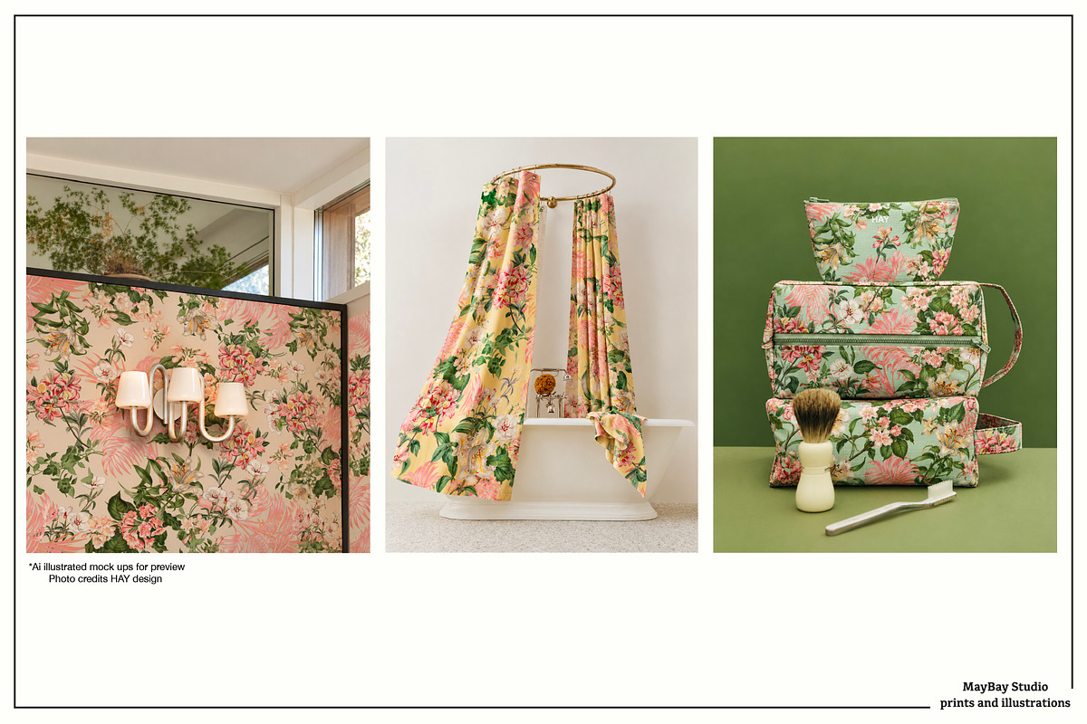 Botanical Archive Floral Pattern, a Pattern Graphic by MayBay Studio (Photo 6 of 6)