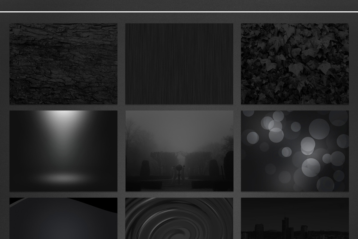 Black Textures Set, a Texture Graphic by Backgrounds Store (Photo 3 of 4)
