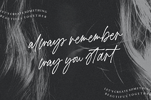 Shine Brighter Handwritten Font