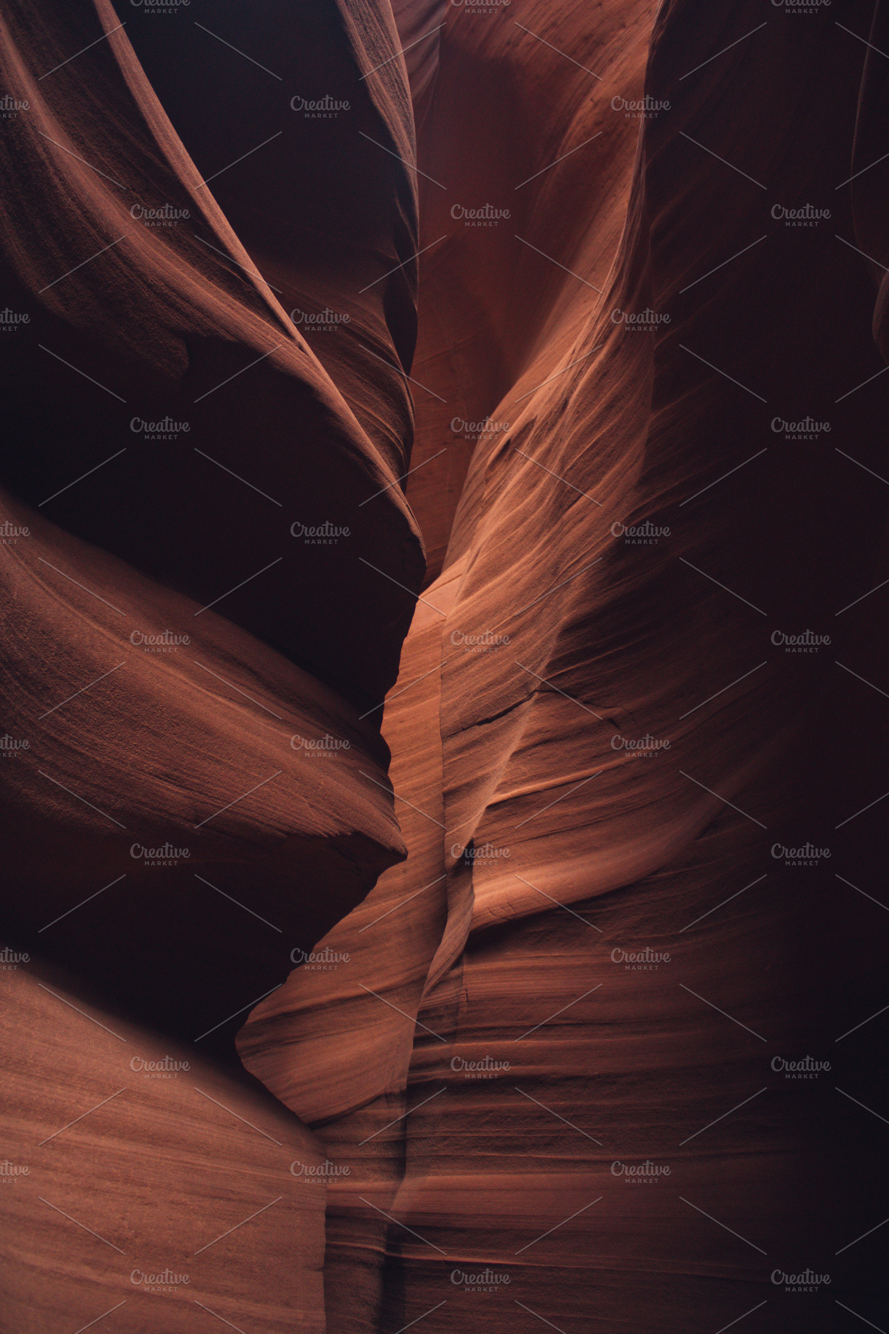 Antelope canyon featuring nature, antilope, and canyon, a Nature Photo by NiccerPhotography