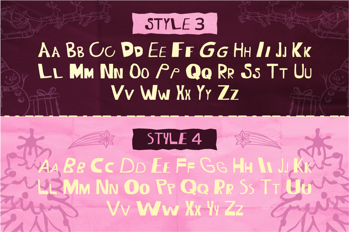 Jollybe - Christmas Quirky Bold, a Handwritten Font by Artisan Themes (Photo 8 of 11)