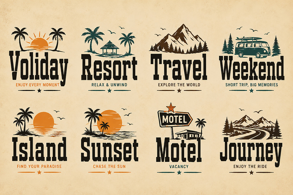 Vacation, a Serif Font by Wow Magic (Photo 6 of 9)