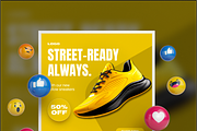 Instagram Post Modern Shoes Sale, an Illustration by Dheny Designer (Thumbnail 5 of 5)