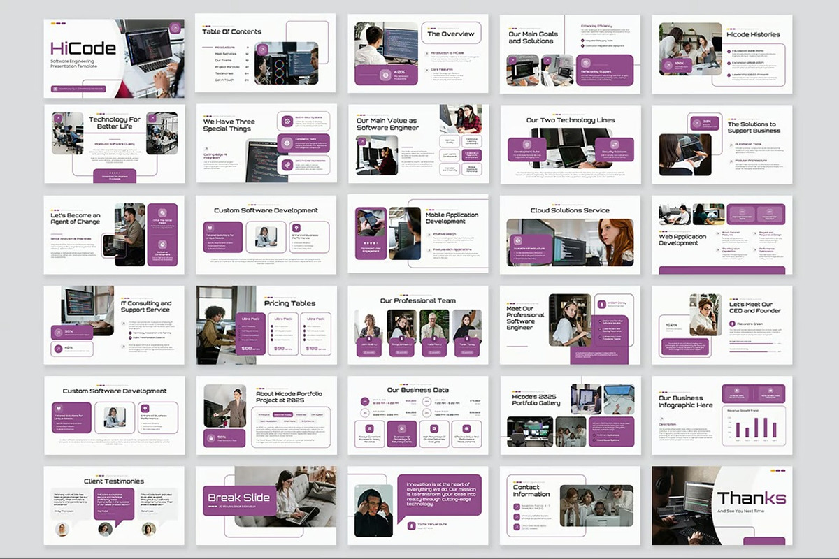 Software Engineering Powerpoint, a Presentation Template by Fit-tee (Photo 4 of 10)