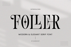 Foller Serif Font