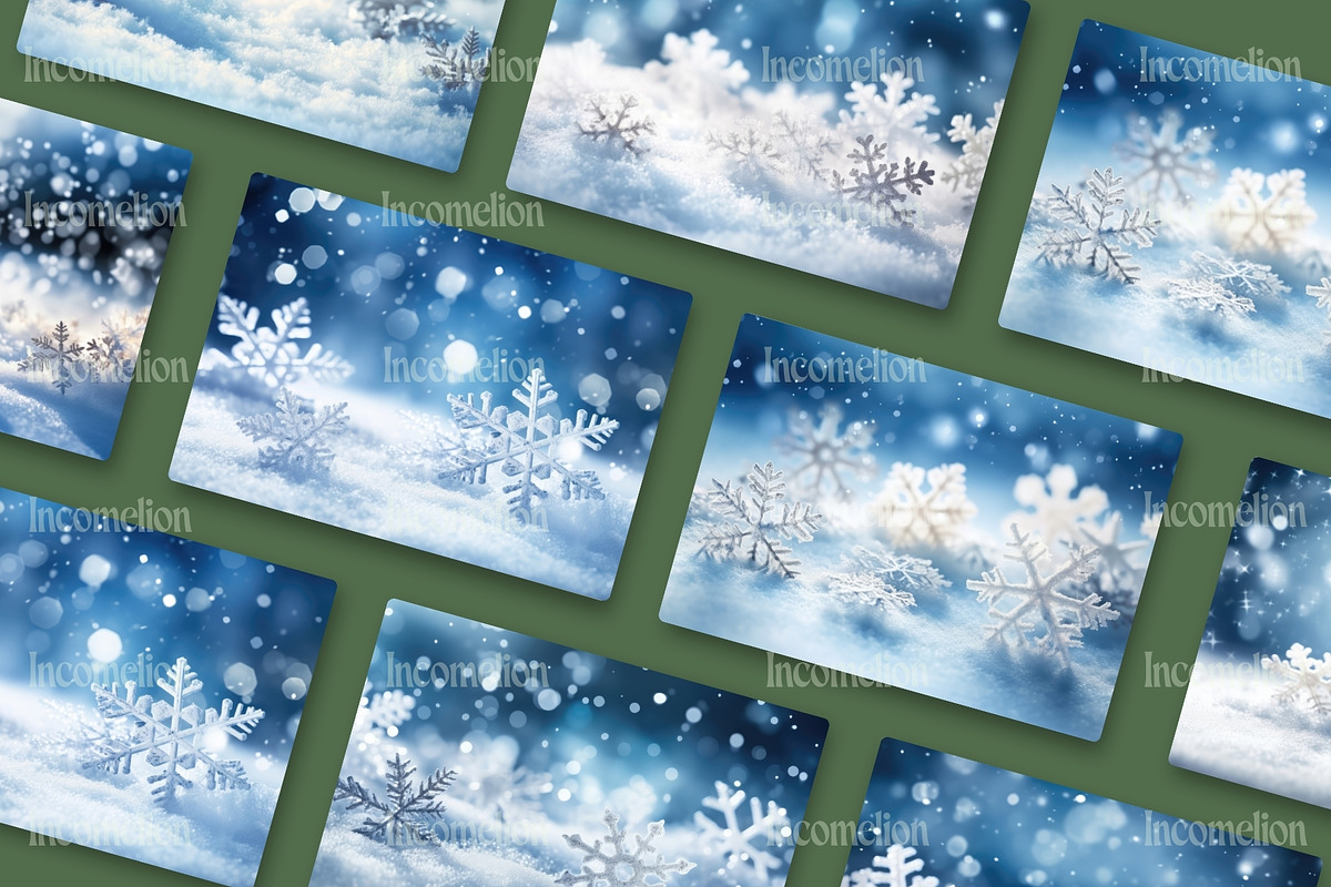 17 Winter Snowflake Stock Photos, a Holiday Photo by Incomelion (Photo 4 of 6)