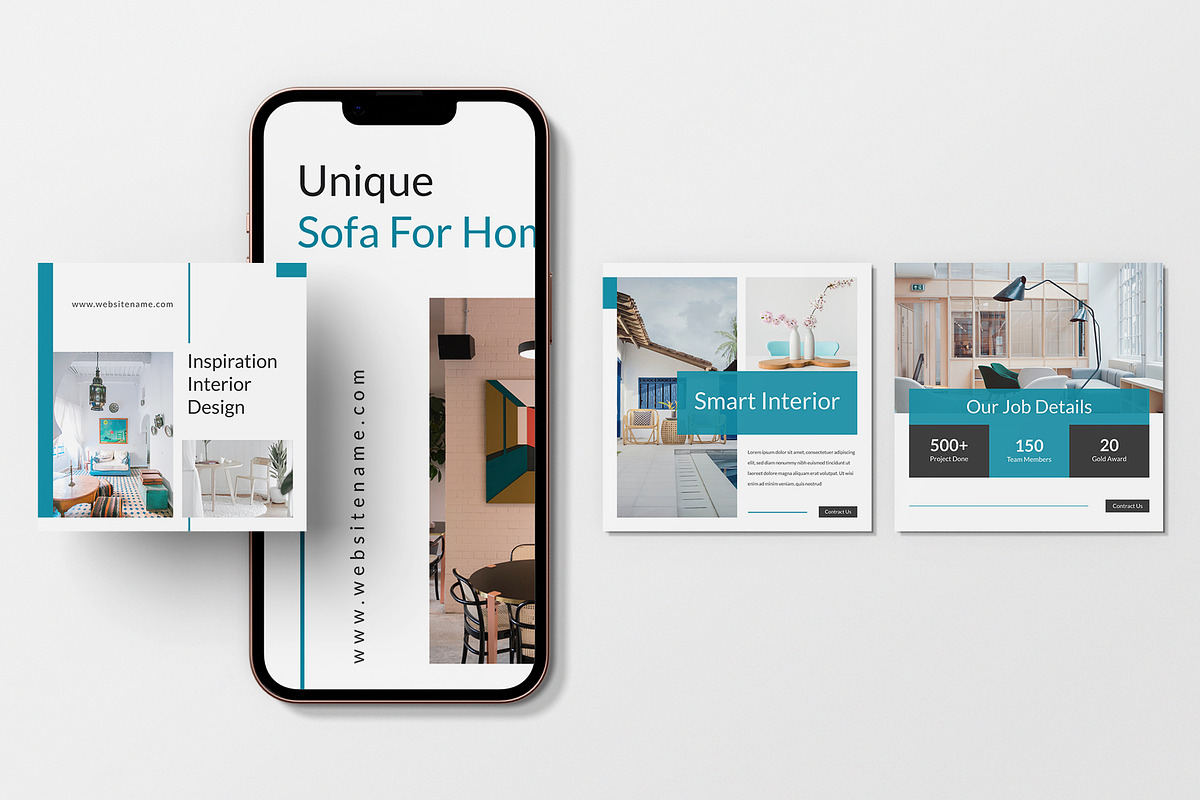 Interior Social Media Post Layout