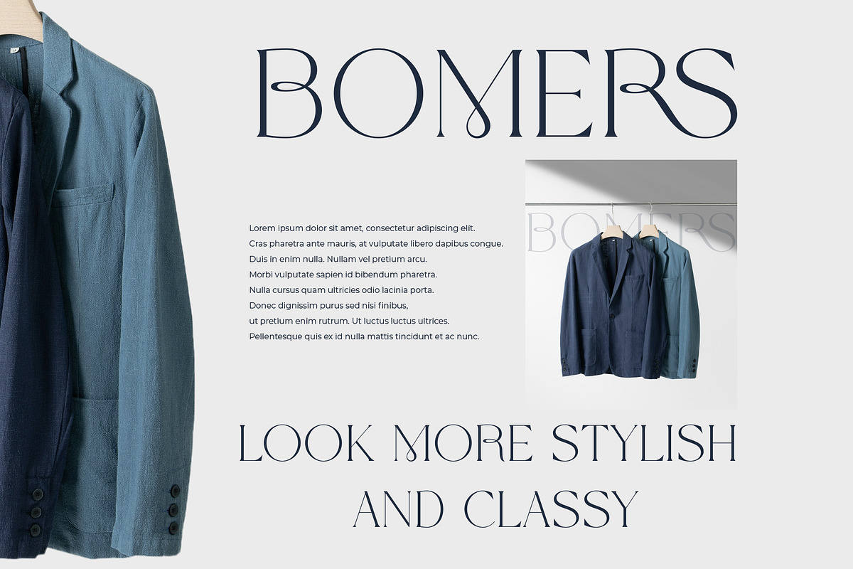 Wolmer - Modern And Elegant Serif, a Serif Font by Muflieart (Photo 4 of 10)